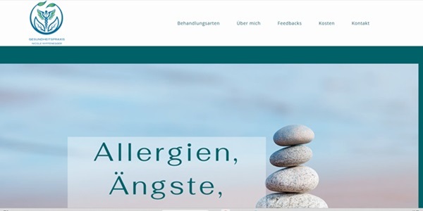 Referenz Website Gesundheitspraxis